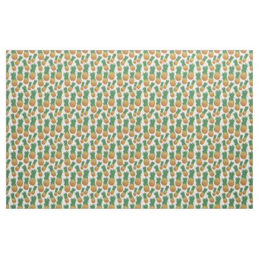 Ananas Muster Stoff (Yard (91,4 cm))