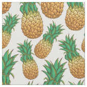 Ananas Muster Stoff (Nahaufnahme)