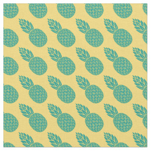 Ananas-Muster Stoff