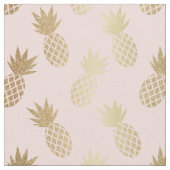 Ananas-Muster Stoff (Nahaufnahme)