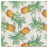 Ananas-Muster Stoff (Nahaufnahme)