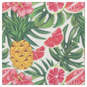 Ananas-Muster Stoff (Nahaufnahme)