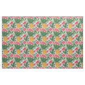 Ananas-Muster Stoff (Fat Quarter (45,7 x 55,9 cm))