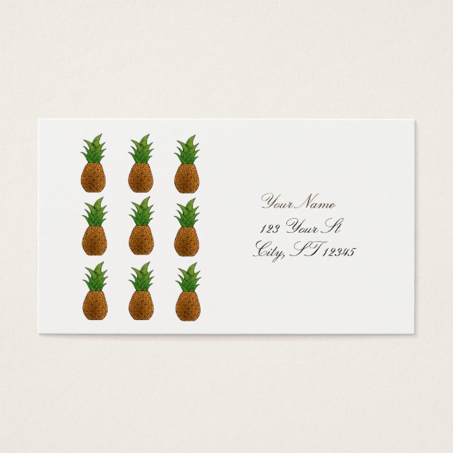 Ananas Muster Thunder_Cove (Vorderseite)