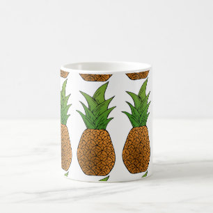 Ananas Muster Thunder_Cove Kaffeetasse