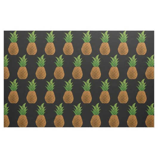 Ananas-Muster Thunder_Cove Stoff (Fat Quarter (45,7 x 55,9 cm))