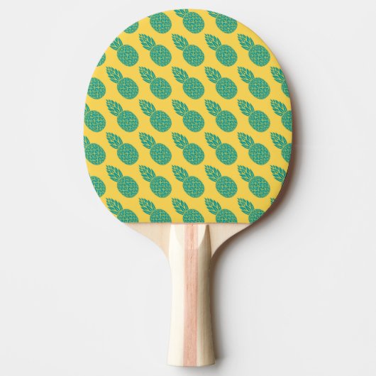 Ananas-Muster Tischtennis Schläger (Vorderseite)
