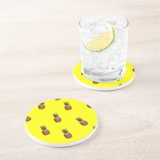 Ananas-Muster Untersetzer (Seite)