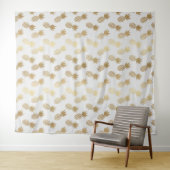 Ananas-Muster Wandteppich (Beispiel (Horizontal))