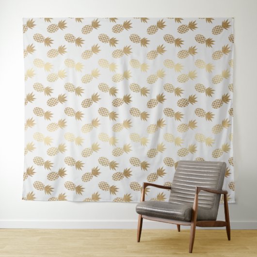 Ananas-Muster Wandteppich (Beispiel (Horizontal))