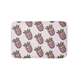 Ananas Muster Y2K Retro Funky Badematte