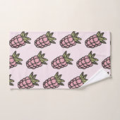 Ananas Muster Y2K Retro Funky Badhandtuch Set (Handtuch)