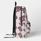 Ananas Muster Y2K Retro Funky Bedruckter Rucksack (Links)