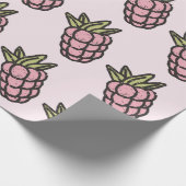 Ananas Muster Y2K Retro Funky Geschenkpapier (Ecke)