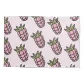 Ananas Muster Y2K Retro Funky Kissenbezug (Rückseite)