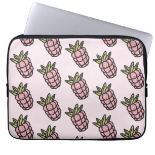 Ananas Muster Y2K Retro Funky Laptopschutzhülle