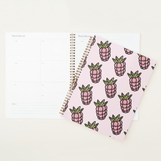 Ananas Muster Y2K Retro Funky Planer (Anzeige)