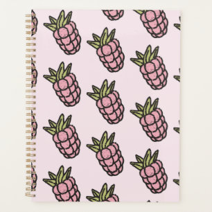 Ananas Muster Y2K Retro Funky Planer