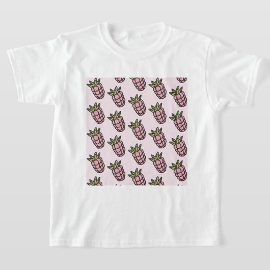 Ananas Muster Y2K Retro Funky T-Shirt (Ablage )
