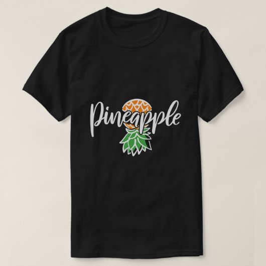 Ananas nach oben 3 T-Shirt (Design vorne)