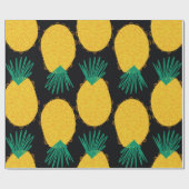 Ananas nahtlos abstraktes Muster. zeitgemäß Geschenkpapier (Flach)