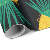 Ananas nahtlos abstraktes Muster. zeitgemäß Geschenkpapier (Rolleneckpunkt)