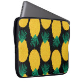Ananas nahtlos abstraktes Muster. zeitgemäß Laptopschutzhülle (Vorne Rechts)