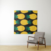 Ananas nahtlos abstraktes Muster. zeitgemäß  Wandteppich (Beispiel (Horizontal))