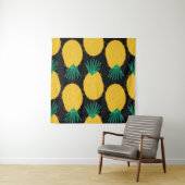 Ananas nahtlos abstraktes Muster. zeitgemäß  Wandteppich (Beispiel)