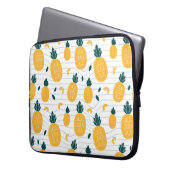 Ananas nahtloses Muster Laptopschutzhülle (Vorderseite Links)
