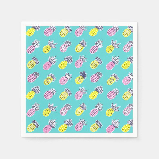 Ananas Napkins Serviette (Vorderseite)