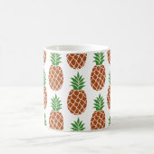 Ananas natürliche Farben Kaffeetasse (Mittel)