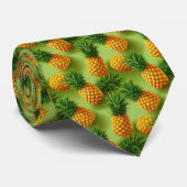 Ananas Neck Tie Krawatte (Gerollt)