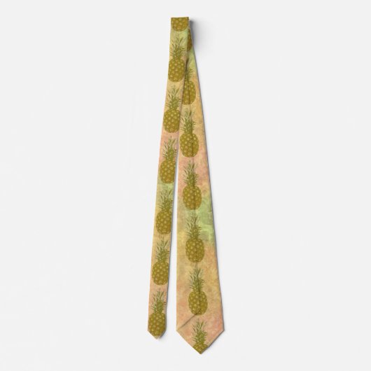 Ananas Necktie Krawatte (Rückseite)
