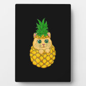 Ananas | Niedlich Cat Lover | Sommerfruchtgeschenk Fotoplatte (Vorderseite)