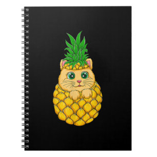 Ananas   Niedlich Cat Lover   Sommerfruchtgeschenk Notizblock