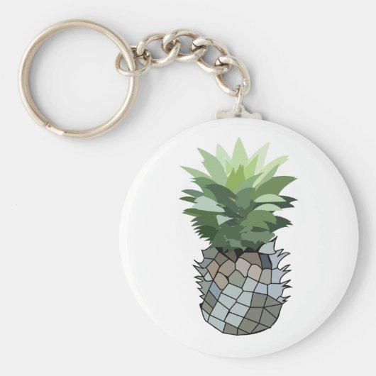 Ananas Niedliche Ananas Schlüsselanhänger (Vorne)