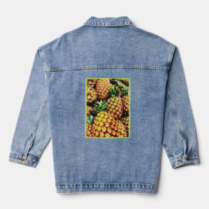 "Ananas" Niedliches Foto. Jetzt kaufen Jeansjacke