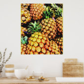 "Ananas" Niedliches Foto. Jetzt kaufen Poster (Küche)