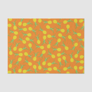 Ananas Niedliches Kind Geburtstagsfeier Sommer Seidenpapier