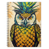 Ananas | Notebook-Journal Notizblock (Vorderseite)