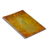 Ananas-Notebook Notizblock (Rechte Seite)