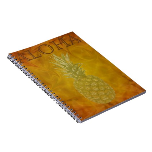 Ananas-Notebook Notizblock (Rechte Seite)