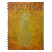 Ananas-Notebook Notizblock (Vorderseite)