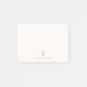 Ananas Notepad Post-it Klebezettel (Vorderseite)