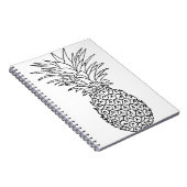 Ananas Notizblock (Rechte Seite)