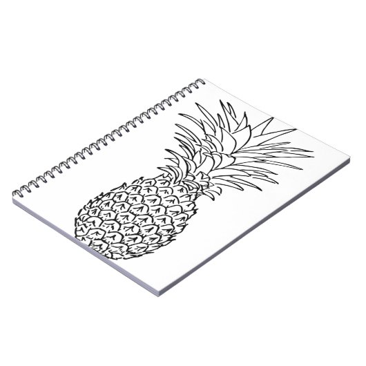 Ananas Notizblock (Linke Seite)