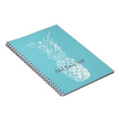 Ananas Notizblock (Rechte Seite)