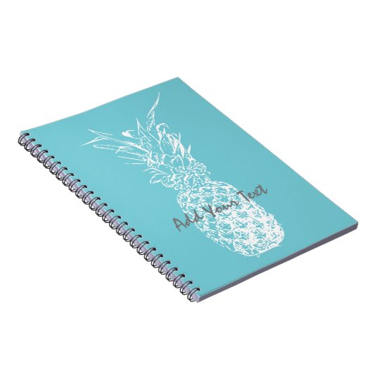 Ananas Notizblock (Rechte Seite)