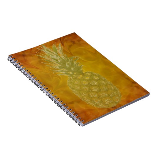 Ananas Notizblock (Rechte Seite)